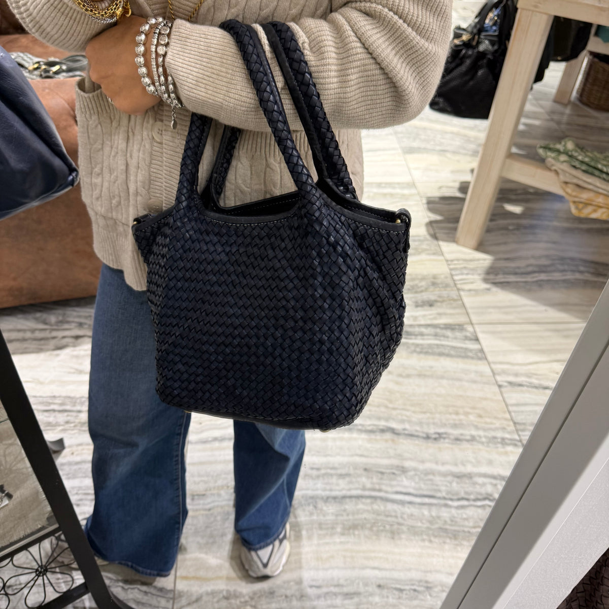 Borsa Hermione big Blu