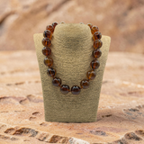 Collana sfere in Resina Ambrata