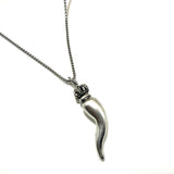 Collana Corno con Corona