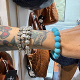 Bracciale Sfere Pasta di Turchese