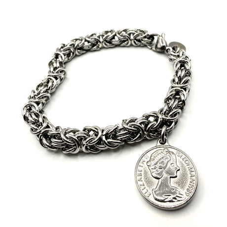 Bracciale Bizantina con Moneta