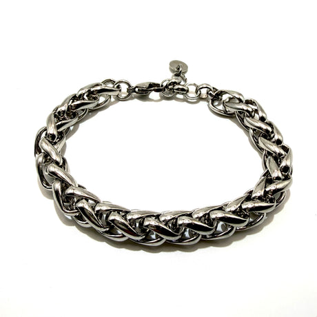 Bracciale Spiga Big Silver Acciaio inossidabile (Copia)