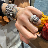 Coppia fasce Croissant Argento925