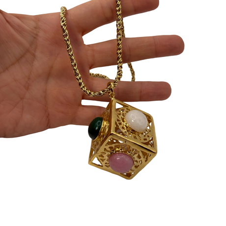 Collana Lanterna Cubo