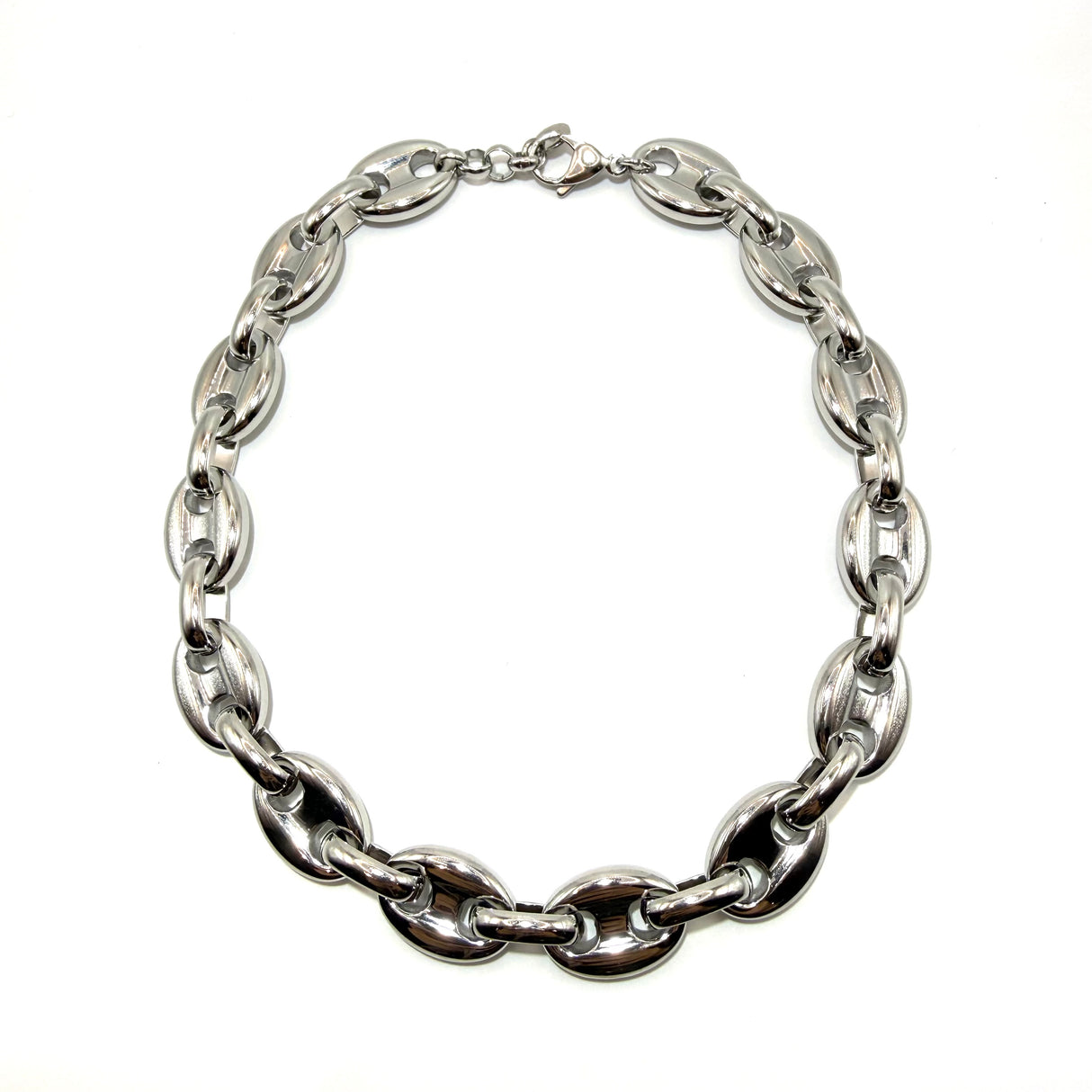 Collana Catena Marinara acciaio Big