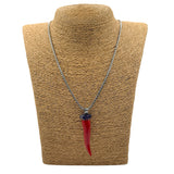 Collana Lucky Corno Rosso