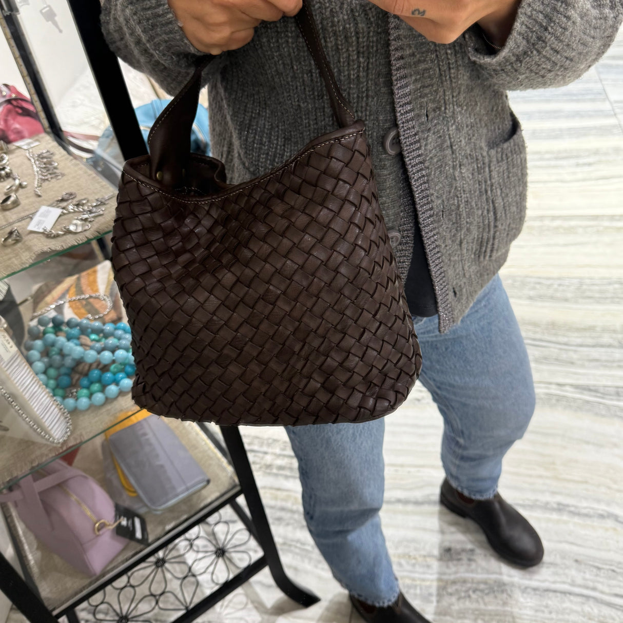 Borsa Mirtilla Big Testa di Moro