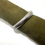 Bracciale Tubogas acciaio Silver 1.2 cm