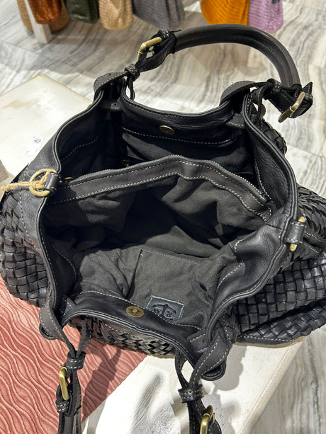 Borsa Intreccio Big Nera