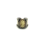 Cammeo Rosa Antico Argento925