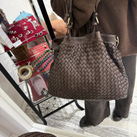 Borsa Intreccio Big Testa di Moro