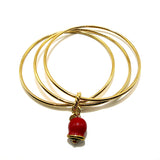 Bracciale rigido 3 fili Campanella