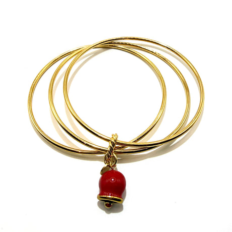 Bracciale rigido 3 fili Campanella