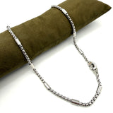 Collana Veneziana con Barilotti in Acciaio