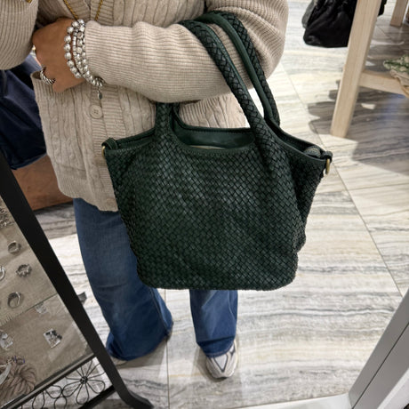 Borsa Hermione big Verde foresta