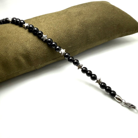 Bracciale pietre e pepite Stelle in Acciaio inossidabile