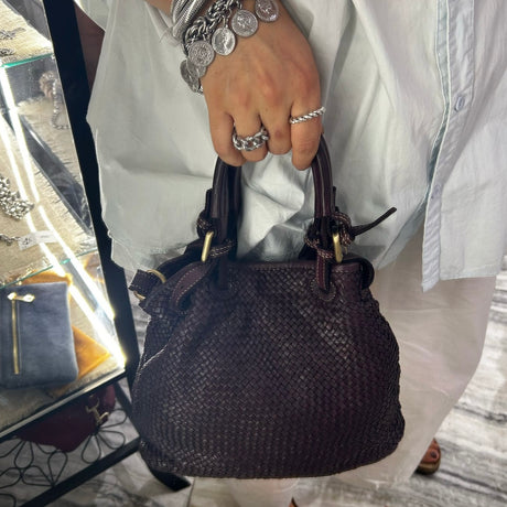 Borsa Rachele Small Borgogna