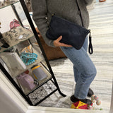 Pochette Intreccio Blu