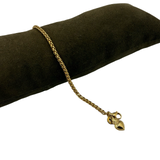 Bracciale spiga Cuore Sacro gold