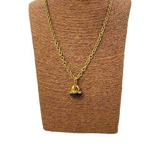 Collana Lanterna 10 Campana Small Onice