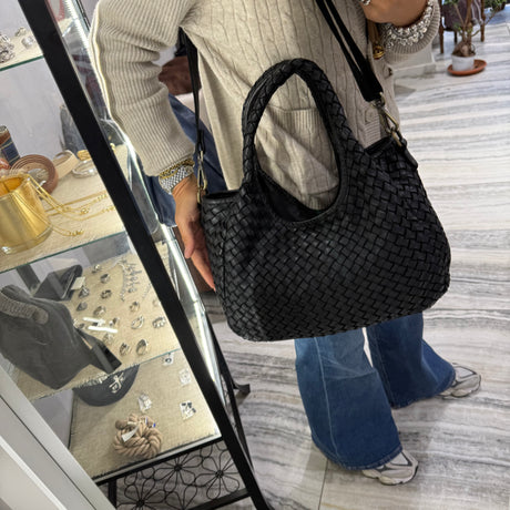 Borsa Intreccio Anita Black