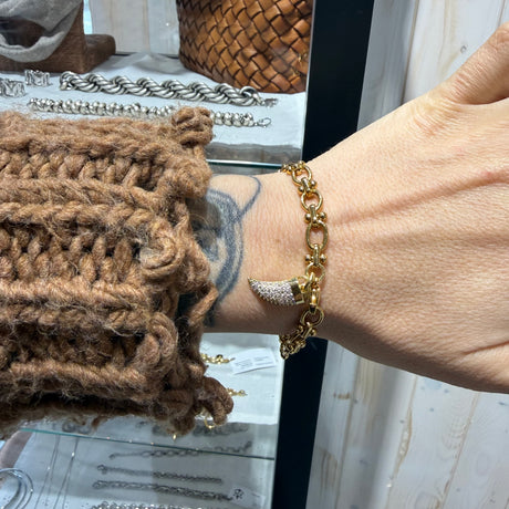 BRACCIALE CITY GIRL ACCIAIO INOSSIDABILE Gold 2