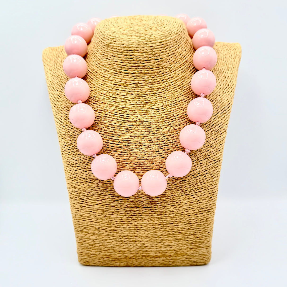Collana sfere in Resina Pink Babol