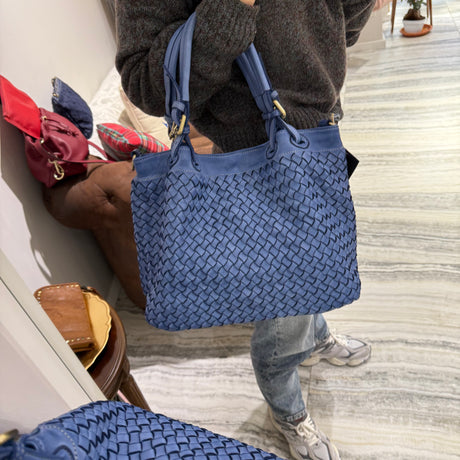 Borsa Intreccio Small Pervinca