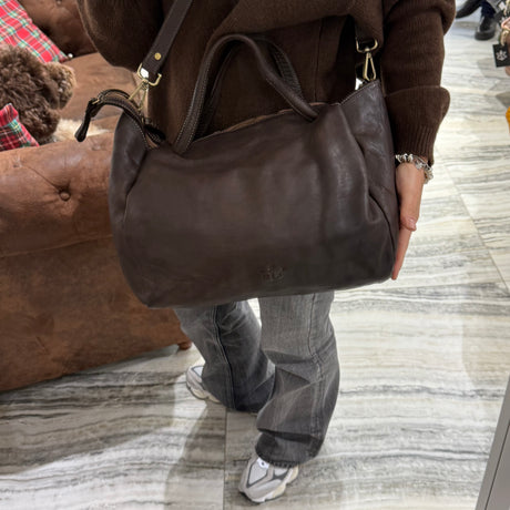 Borsa Shopper Ron Testa di moro