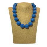 Collana Resina Indaco