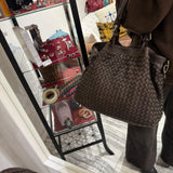 Borsa Intreccio Big Testa di Moro