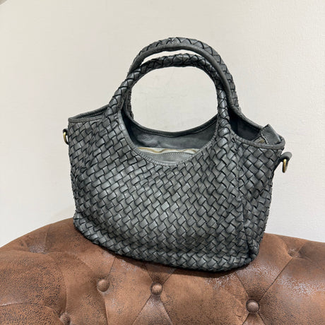 Borsa Intreccio Anita Grigio