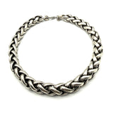 Collana Spiga Ottone Silver