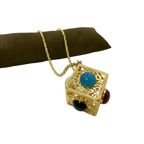Collana Lanterna Cubo