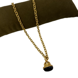 Collana Lanterna 10 Campana Small Onice