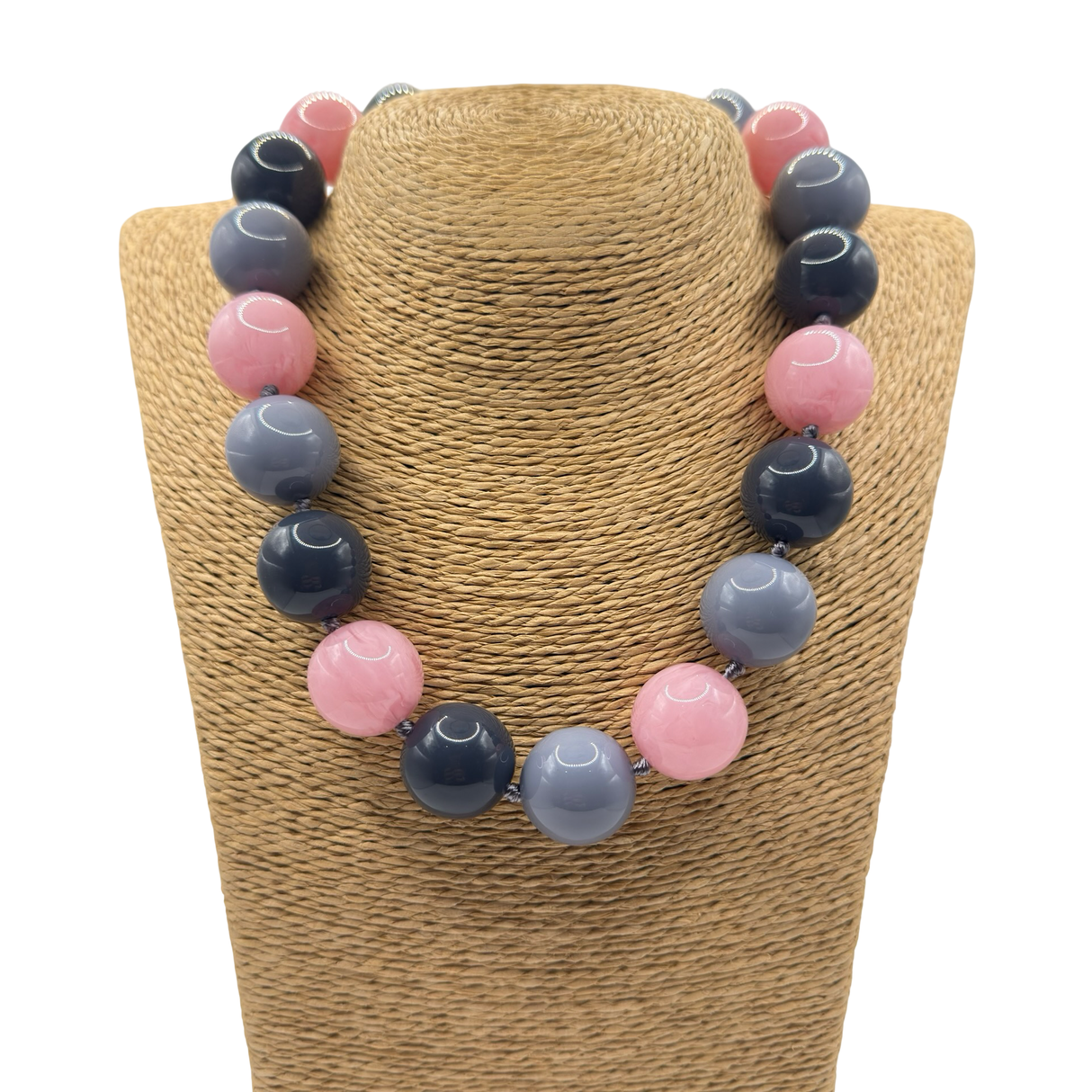 Collana sfere in Resina Multicolor 5