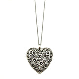 Collana Cuore e fiori