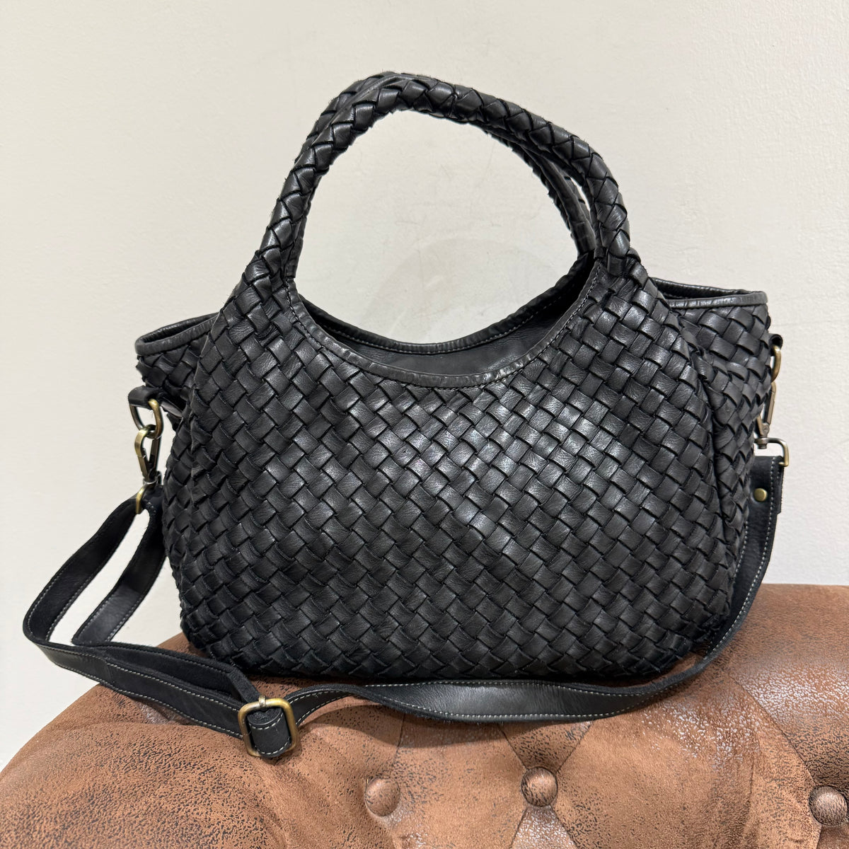 Borsa Intreccio Anita Black