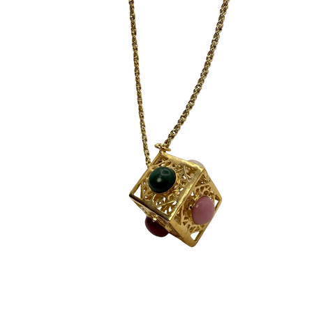 Collana Lanterna Cubo
