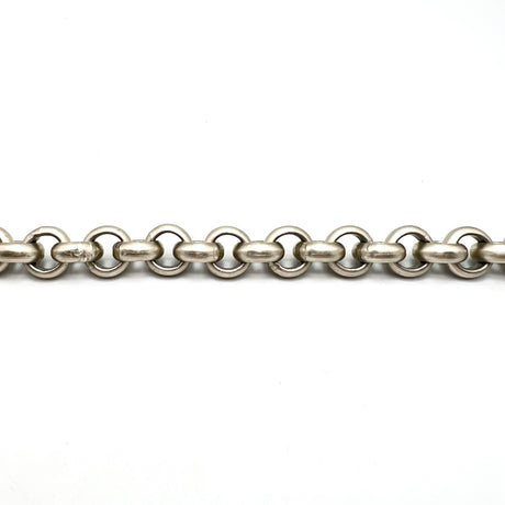 Bracciale Maglia Rolò Alluminio satinata