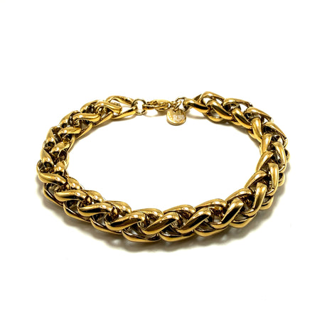 Bracciale Spiga Big Gold Acciaio inossidabile