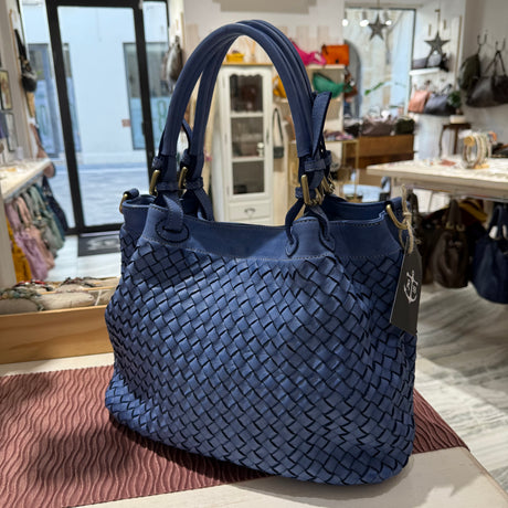 Borsa Intreccio Small Pervinca