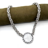 Collana Bizantina con Moneta 500 Lire