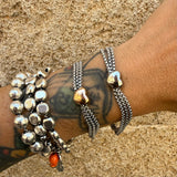 Bracciale pepita cuore Acciaio inossidabile
