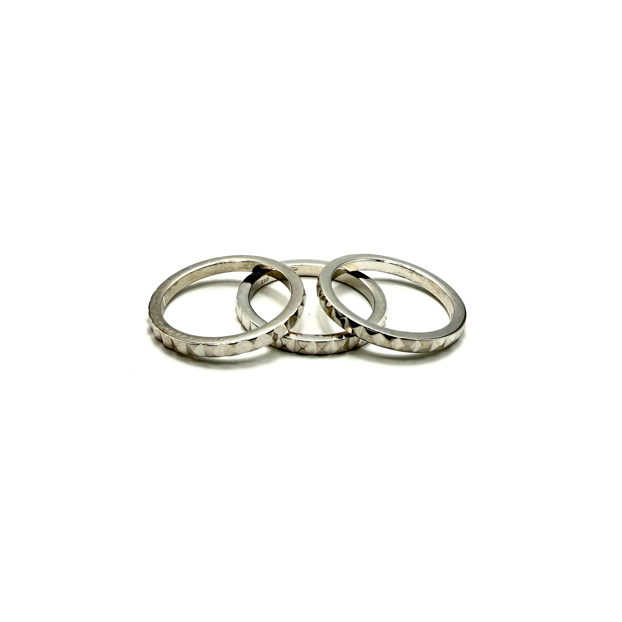 Tris fedine Piramidali Argento925