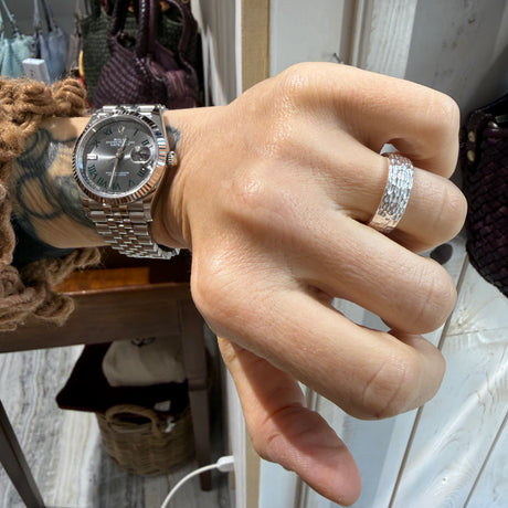 Fede martellata Argento925