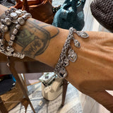 Bracciale Bizantina Cuori Sacri acciaio inossidabile