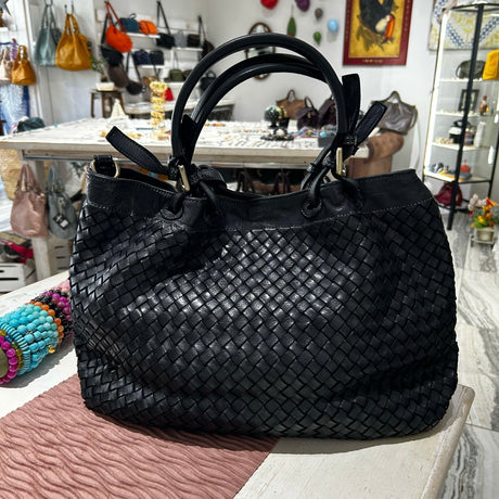 Borsa Intreccio Big Nera