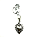 Portachiavi Cuore Sacro Silver