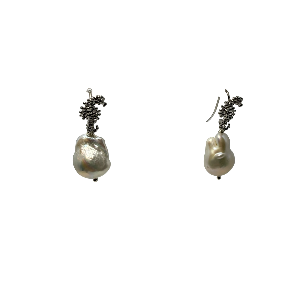 Orecchini in Argento925 Scaramazza e Cavalluccio Marino